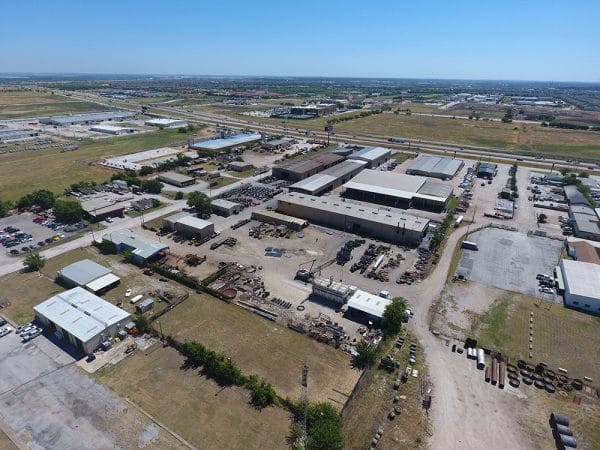 Baker Tankhead Manufacturing Facility Aerial View
