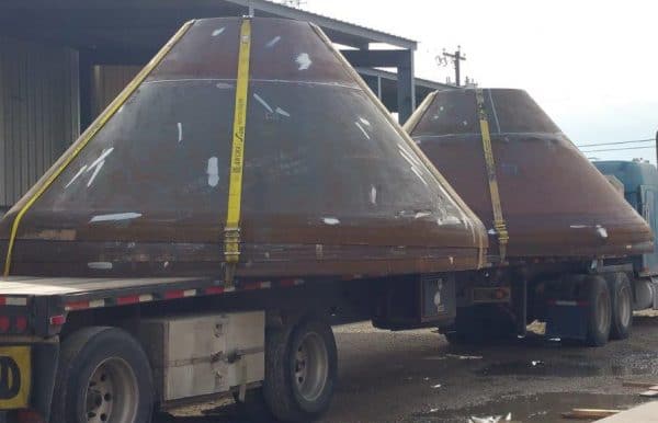 Cones on Truck Bed | Manufacturer | Baker Tankhead